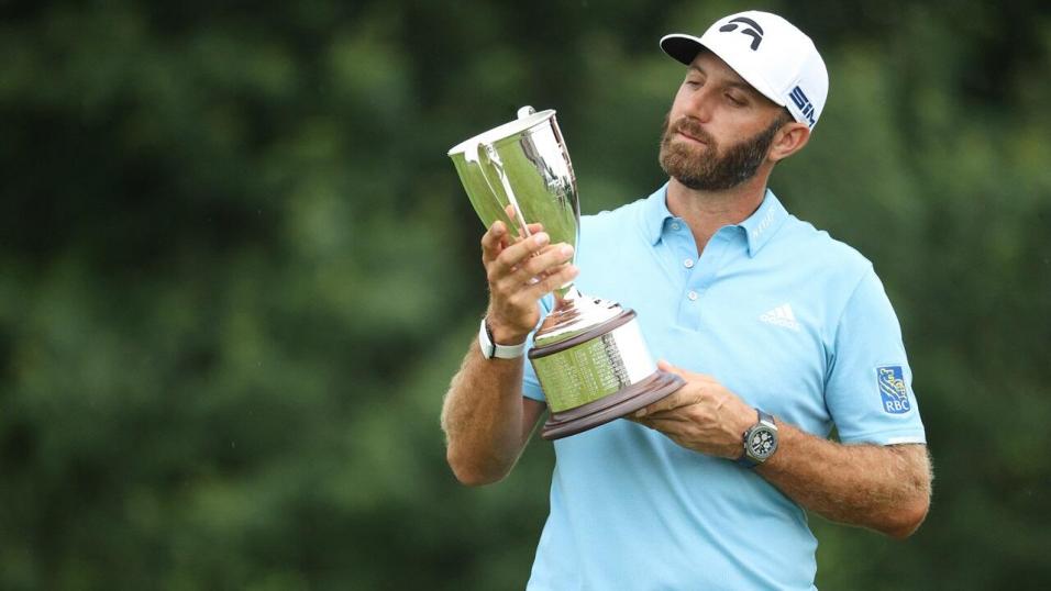 Golfer Dustin Johnson